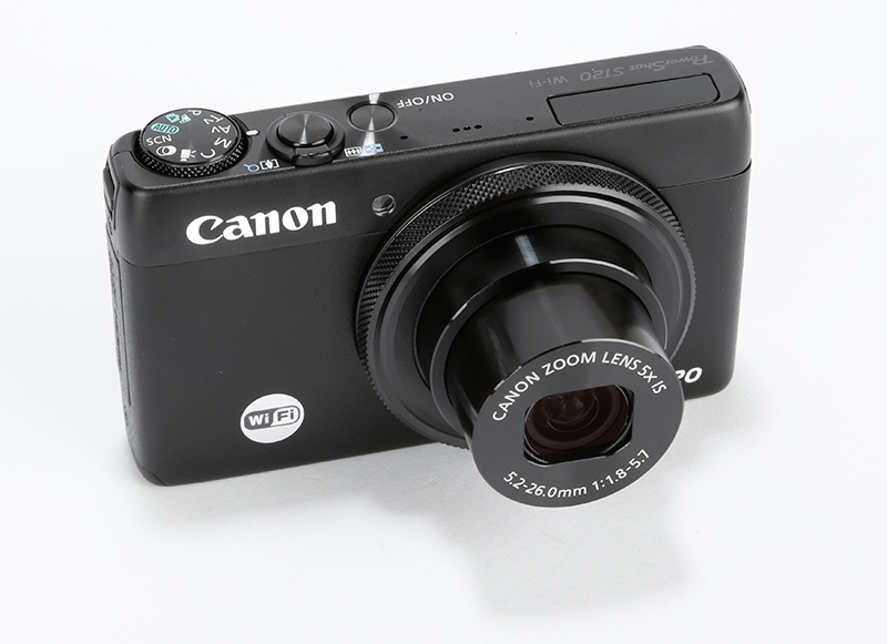 Canon PowerShot S120 Review – angled