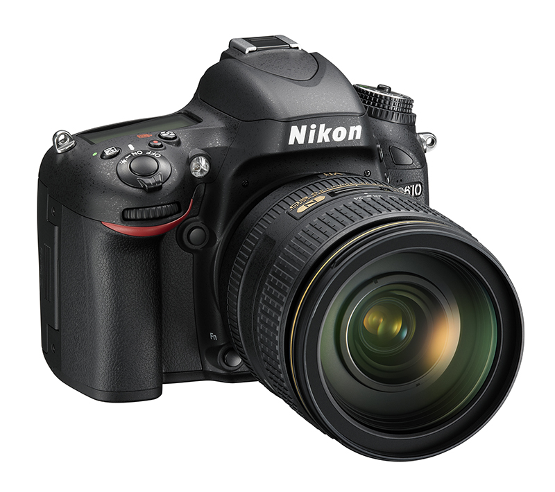 Nikon D610 front angled