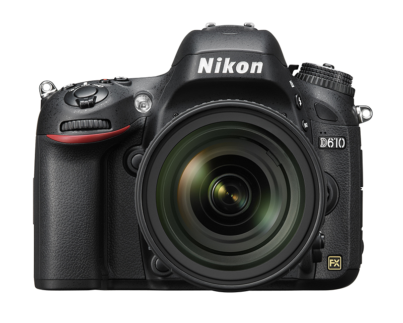 Nikon D610 Review – front view
