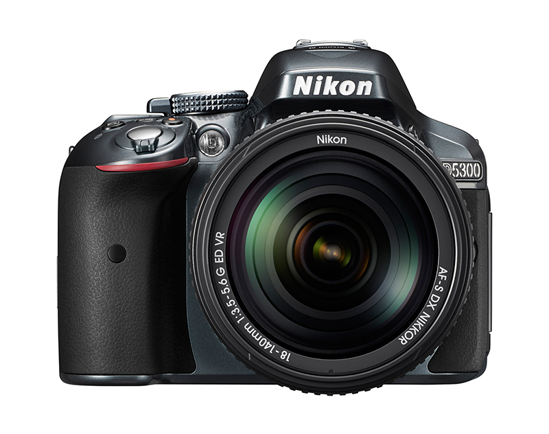 Nikon D5300 front view