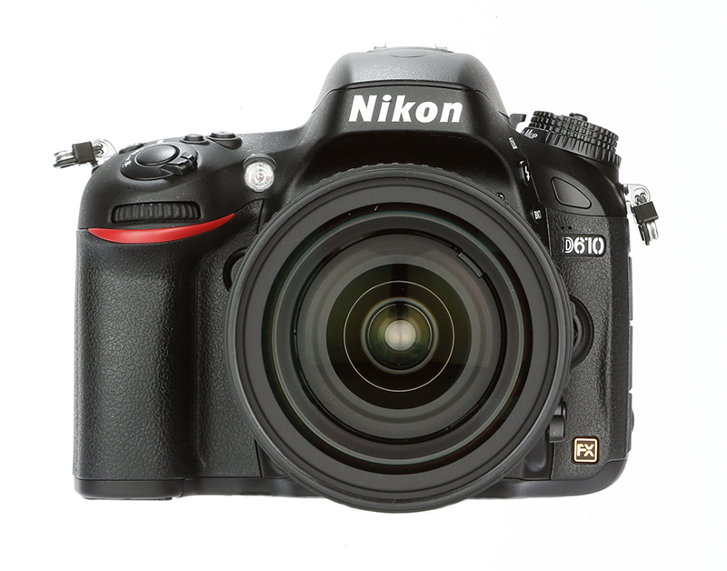 Nikon D610 Review – front view