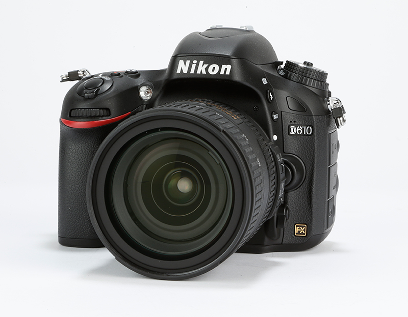 Nikon D610 Review – front angled