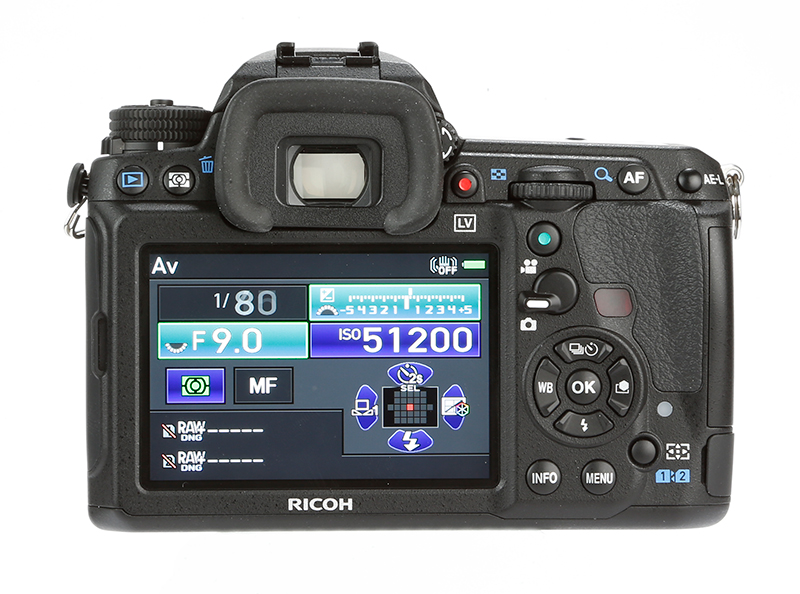 Pentax K-3 Review – rear