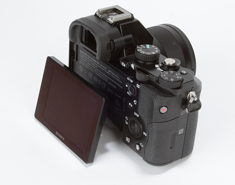 Sony Alpha 7 (A7) Review - rear side angled
