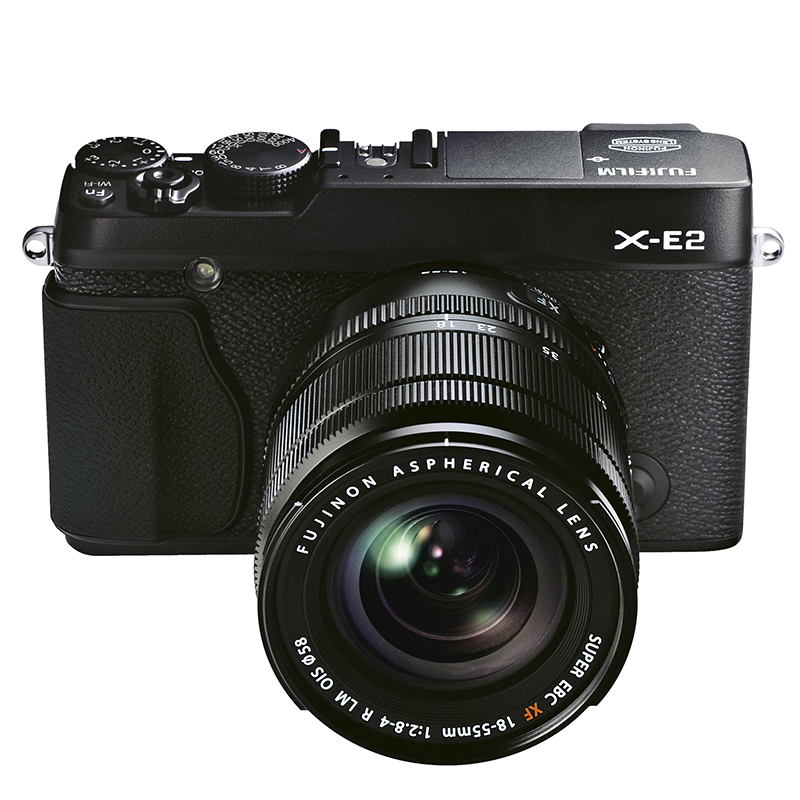 Fujifilm X-E2 Review - front top
