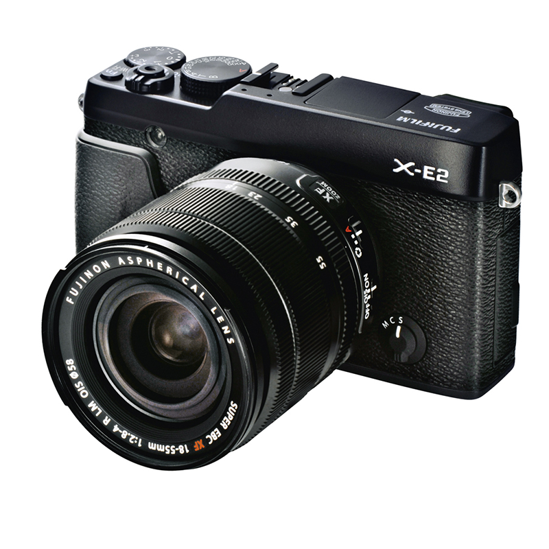 Fujifilm X-E2 Review - front angled