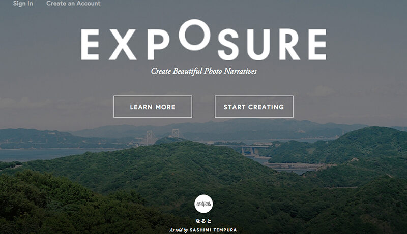 Exposure: New subscription service that lets you create personalised photo stories
