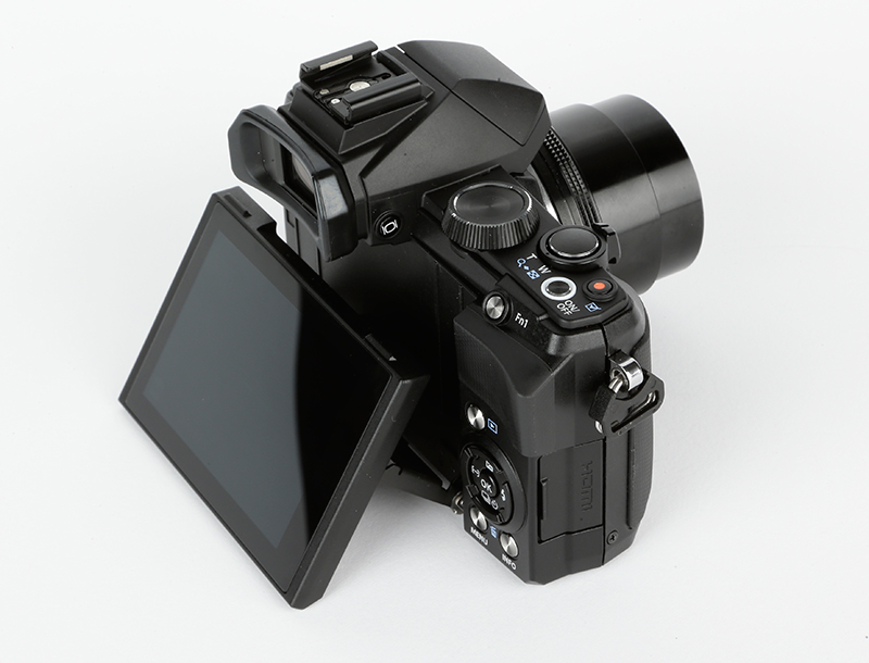 Olympus Stylus 1 Review - rear angled