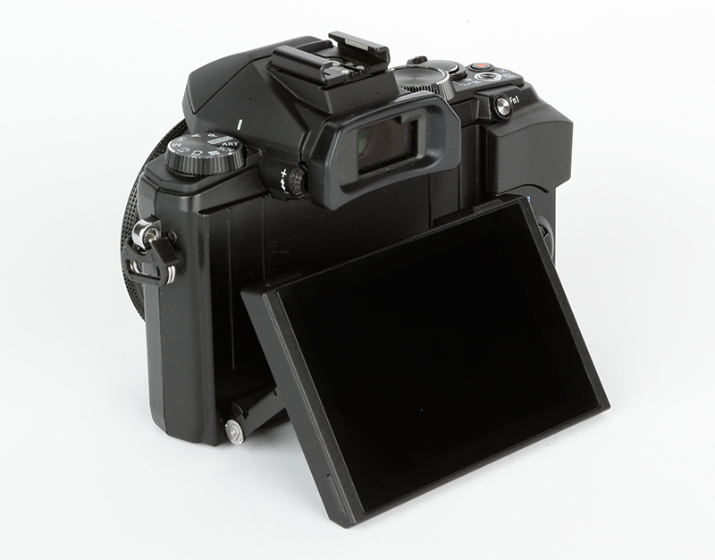 Olympus Stylus 1 rear angled