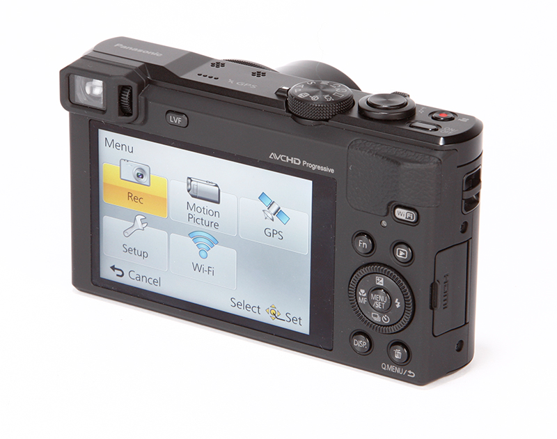 Panasonic Lumix TZ60 Review - rear angled