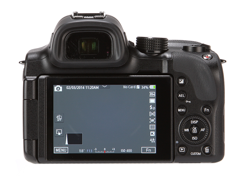 Samsung NX30 Review - rear