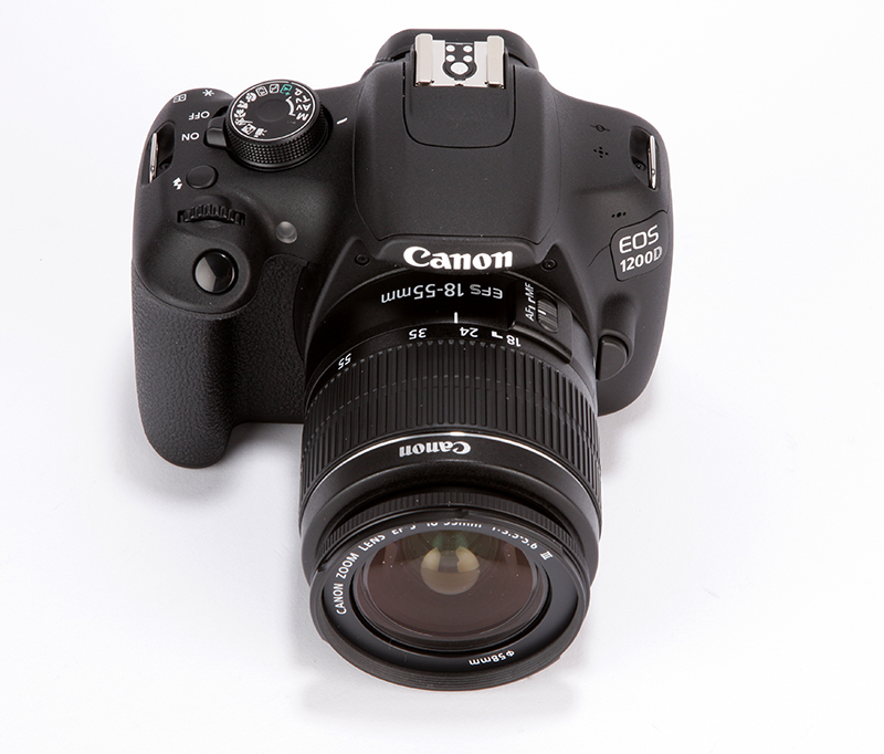Canon EOS 1200D Review - top down