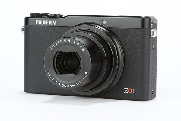 Fujifilm XQ1 Review - front angled