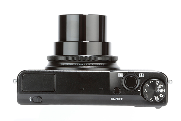 Fujifilm XQ1 Review - top down