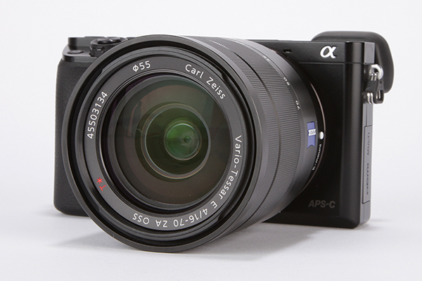 Sony Alpha 6000 Review - angled