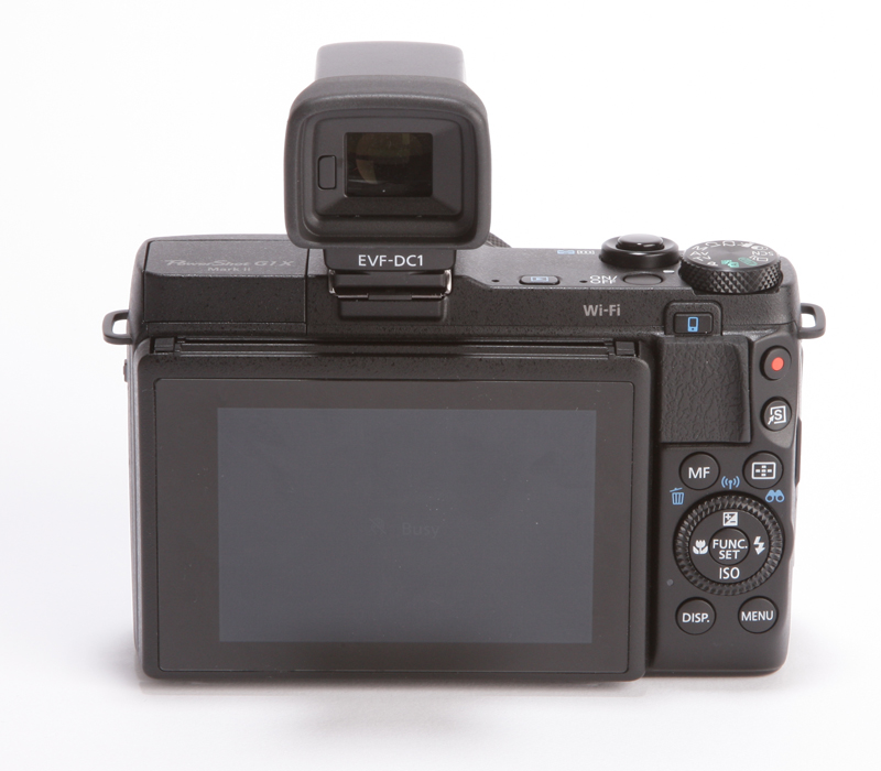 Canon PowerShot G1 X Mark II Review - rear