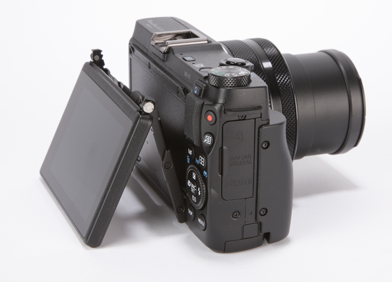 Canon PowerShot G1 X Mark II Review - rear side