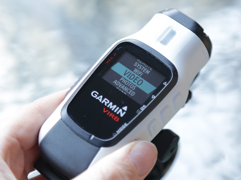 Garmin VIRB elite top down