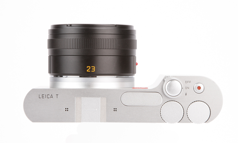 Leica T Review - top down