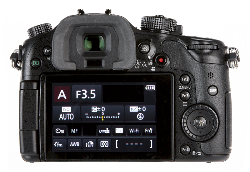 Panasonic Lumix GH4 Review -  rear