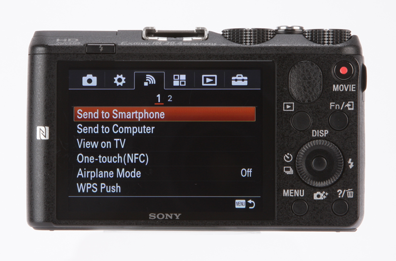 Sony HX60V Review - rear