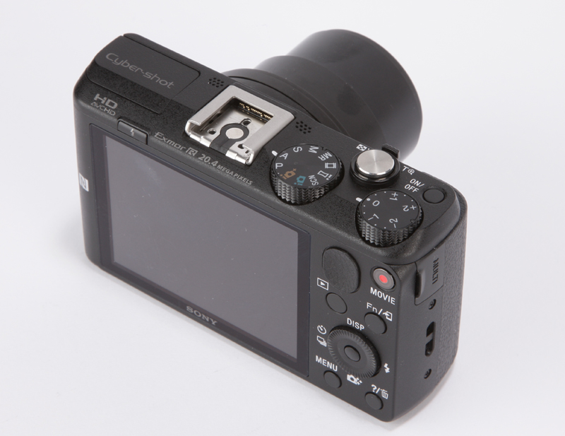 Sony HX60V Review - rear angled