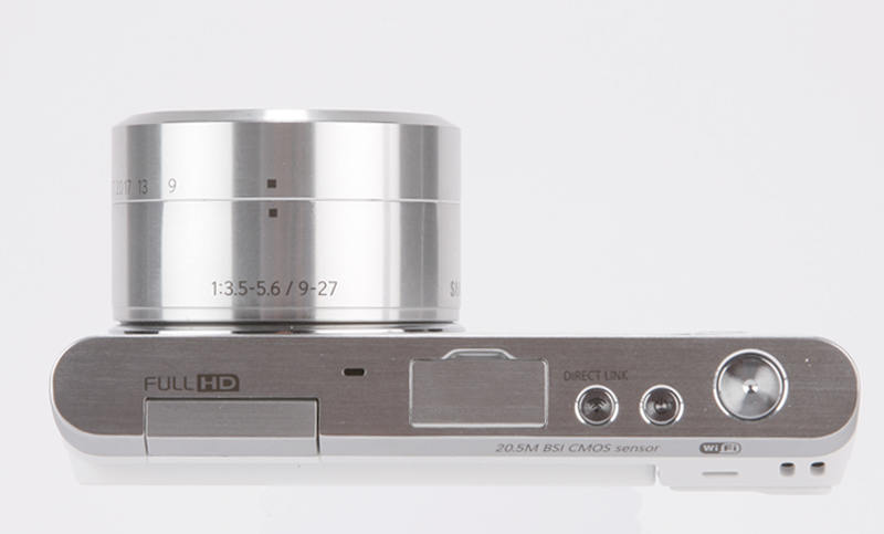 Samsung NX Mini Review - top down