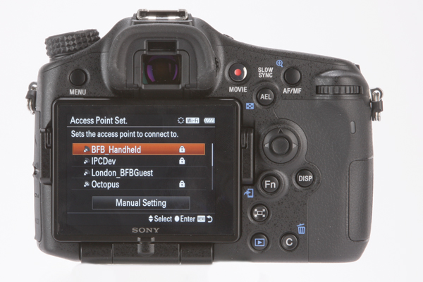 Sony Alpha A77 Mark II Review - rear