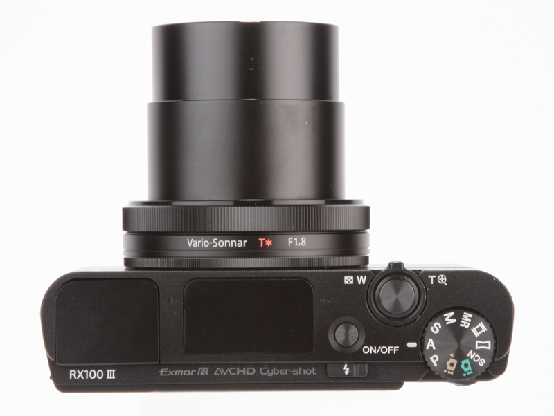Sony Cyber-Shot RX100 III Review - top down