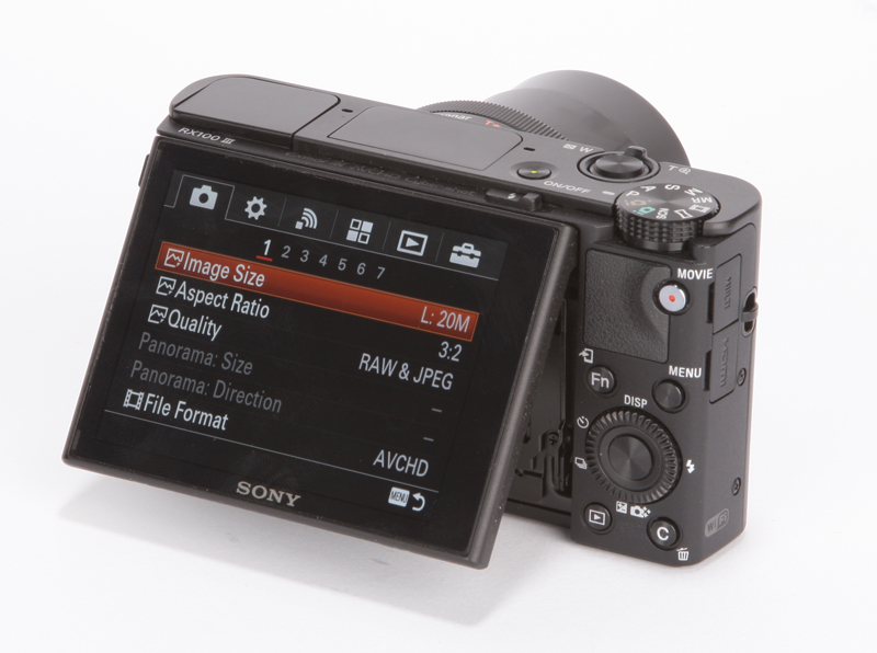 Sony Cyber-Shot RX100 III Review - rear angled