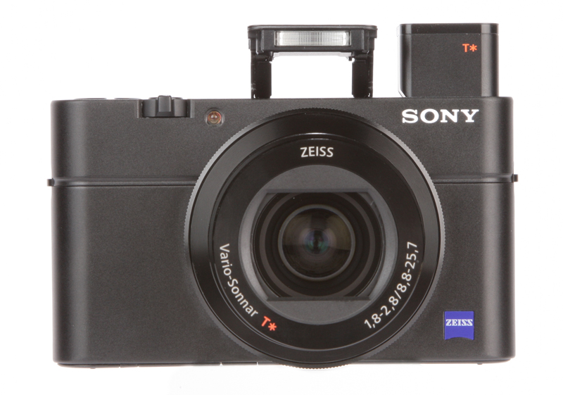 Sony Cyber-Shot RX100 III Review - front with flash and EVF