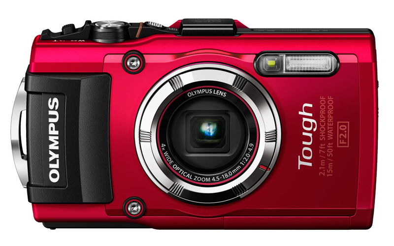 Olympus TG-3 Review - front on
