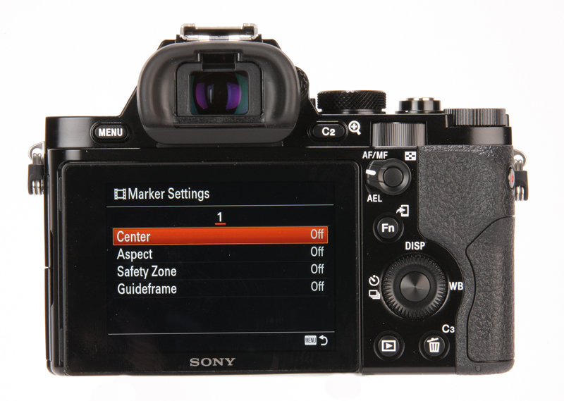 Sony Alpha 7S Review - rear