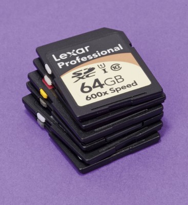 64GB SD cards