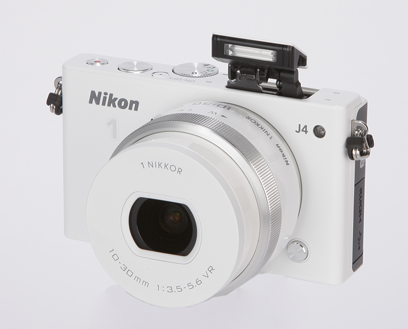 Nikon 1 J4 Review - front angled 2