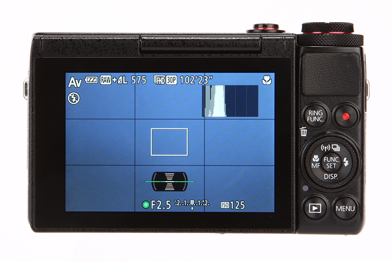 Canon PowerShot G7 X Review - rear