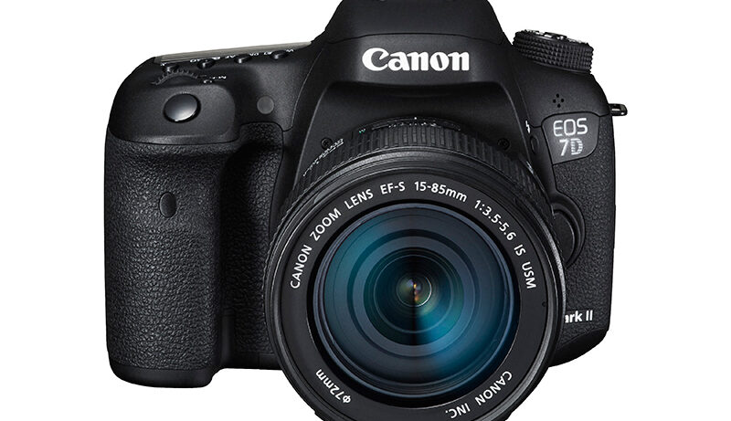 Canon EOS 7D Mark II front