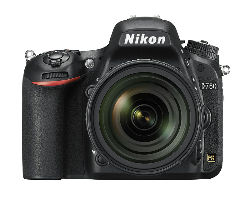 Nikon D750 front on