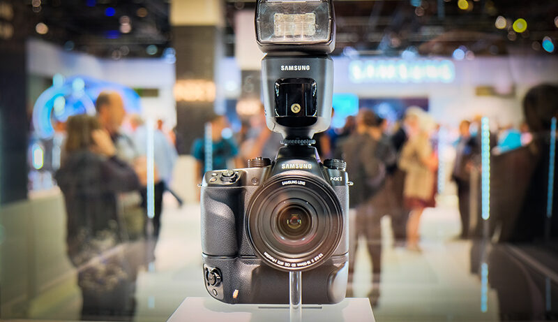 Samsung NX1 hands-on product shot