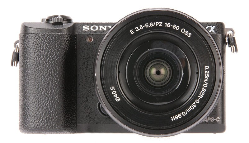 Sony Alpha 5100 product shot, front