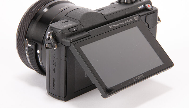 Sony Alpha 5100 product shot, back