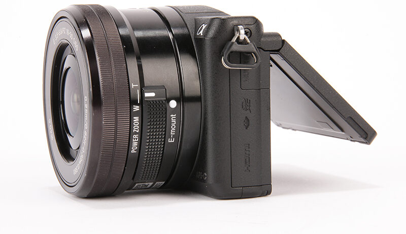 Sony Alpha 5100 product shot, side