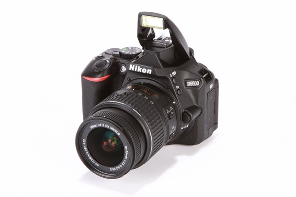 Nikon D5500 Review - Front angled