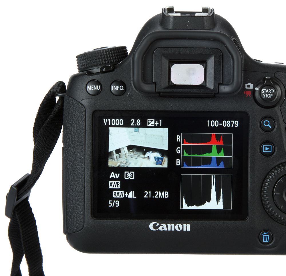 Exposure-histogram