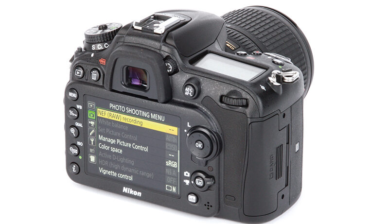 Nikon D7200 review product shot 3