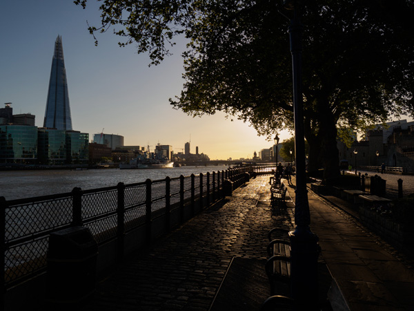 The Olympus 7-14mm deals well with shooting into the light