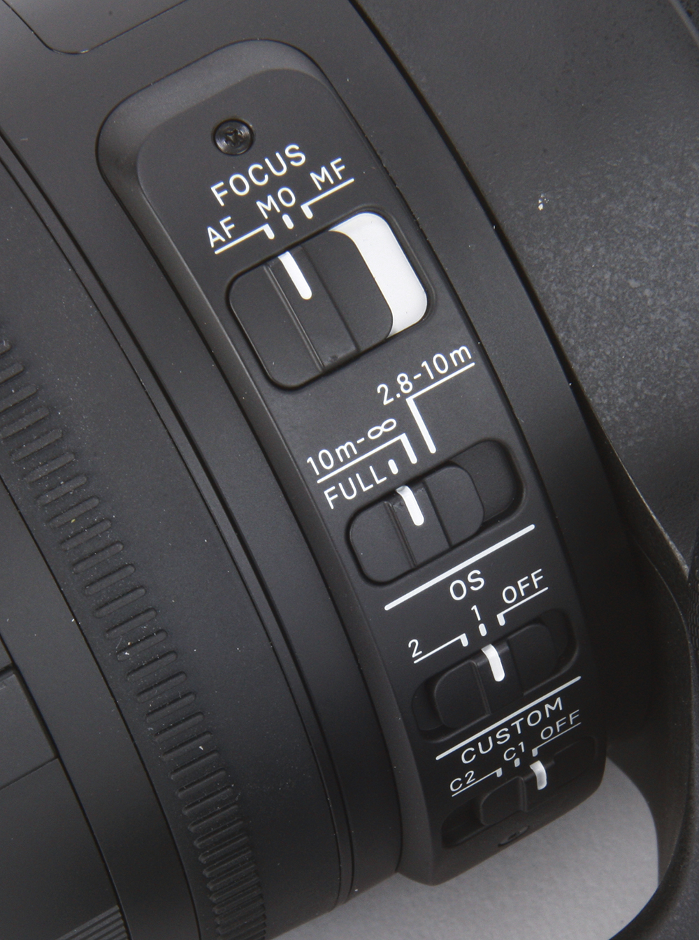 Sigma 150-600mm f5-6.3 DG OS HSM C focus limit switch