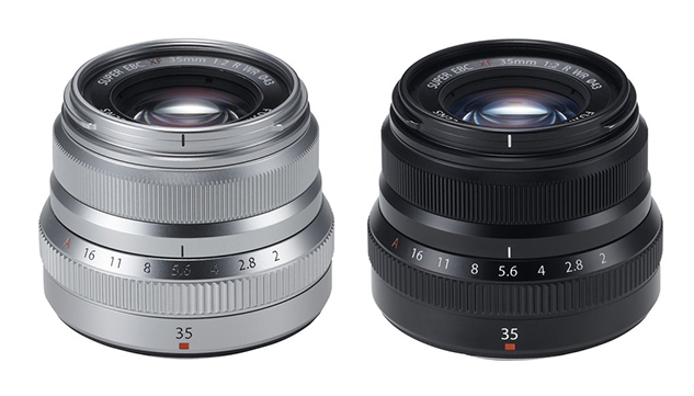 Fujinon XF 35mm f/2 R silver