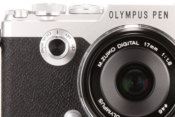 The PEN-F's front dial gives quick access to its colour processing modes