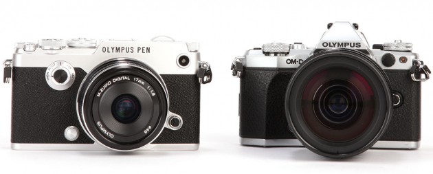 The stunning PEN-F is perhaps less intimidating to your subjects than the E-M5 II